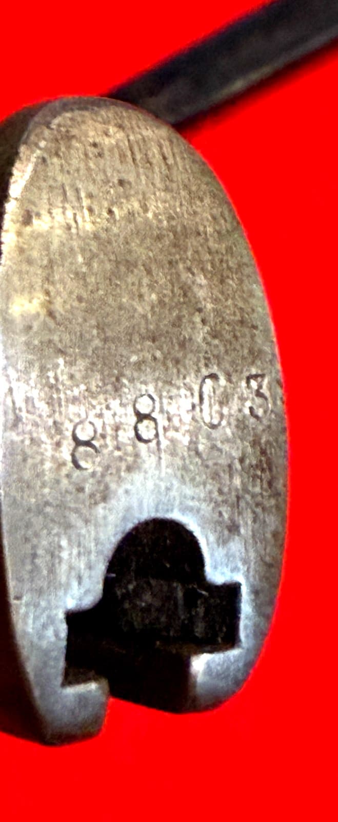 Antique Very Rare Original WWI German M1898 Sawback Bayonet - 20