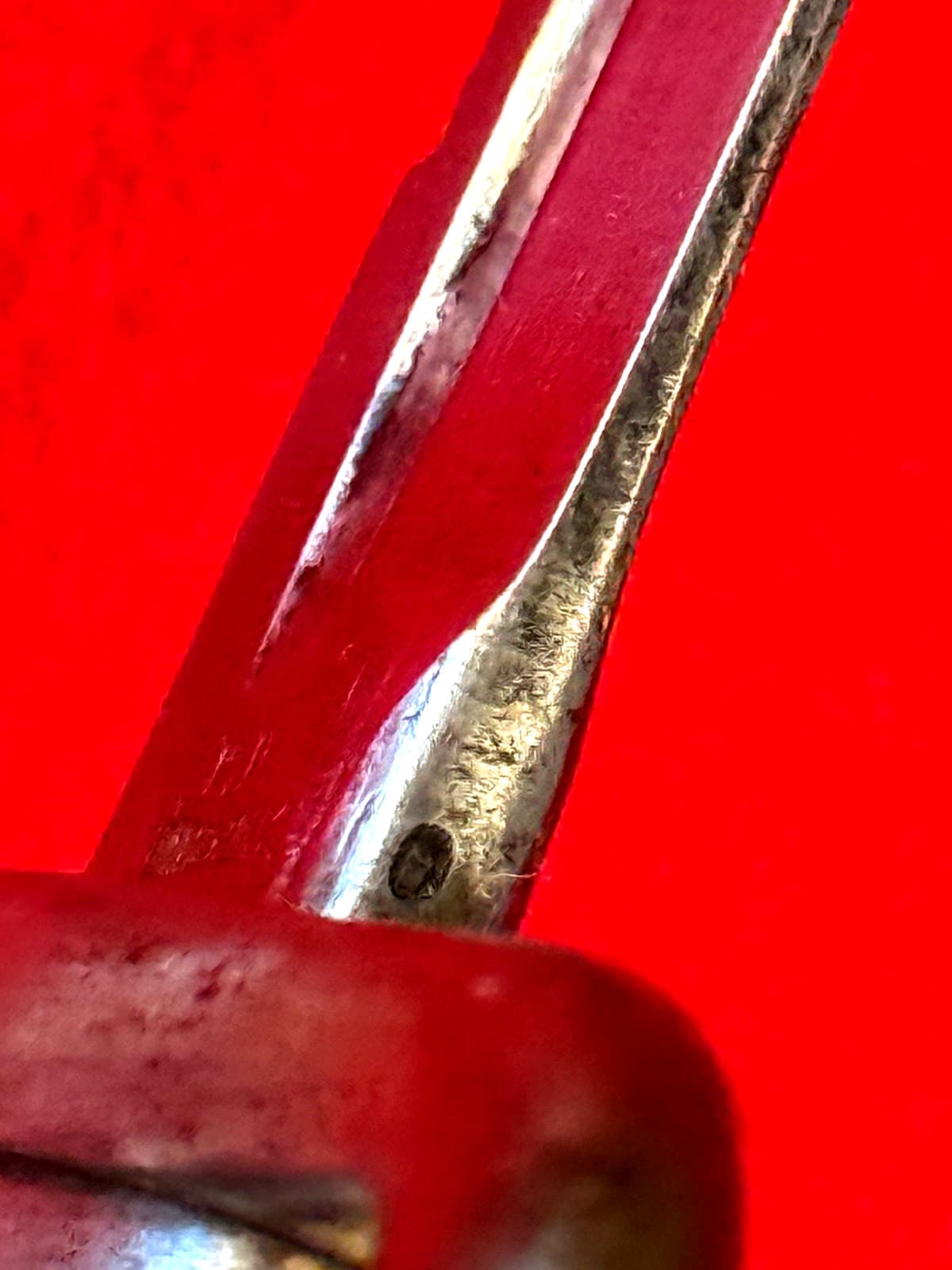 Antique Very Rare Original WWI German M1898 Sawback Bayonet - 9