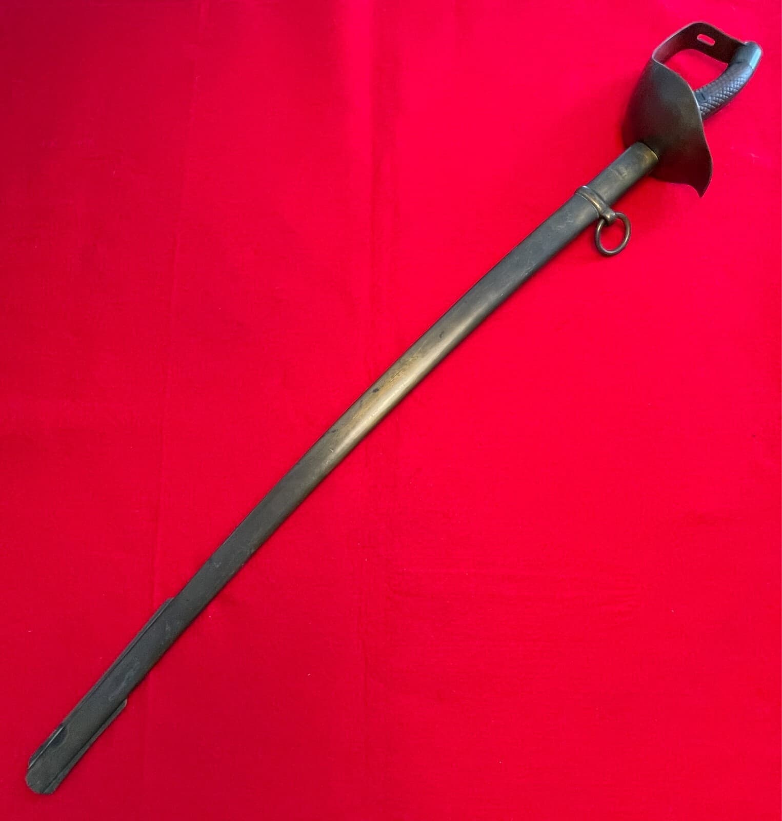 VINTAGE SPANISH 1896 PATTERN INFANTRY TROOPER SABER - 1