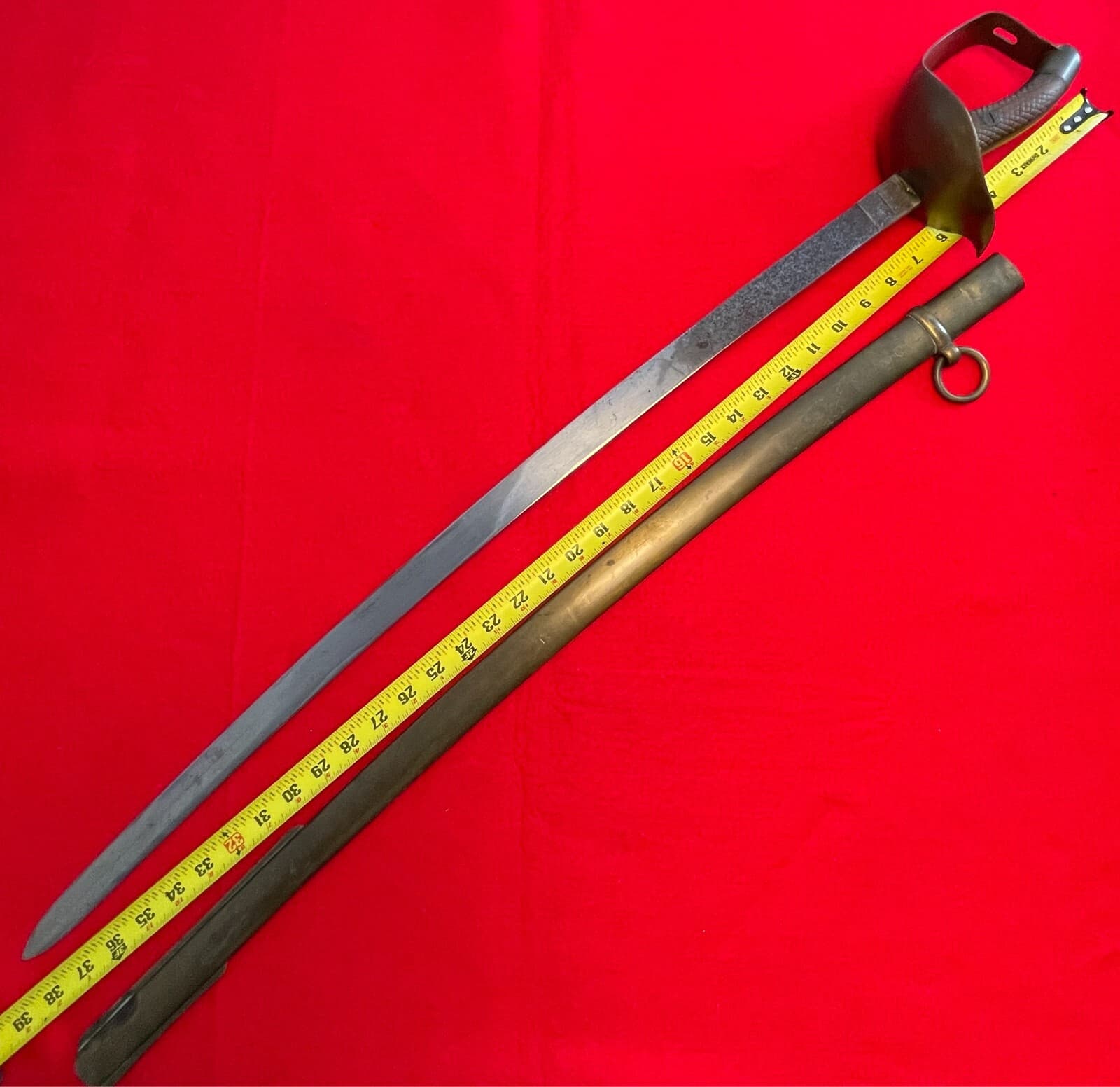 VINTAGE SPANISH 1896 PATTERN INFANTRY TROOPER SABER - 2