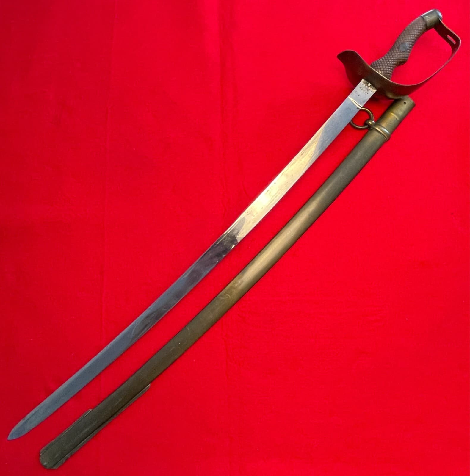 VINTAGE SPANISH 1896 PATTERN INFANTRY TROOPER SABER - 3