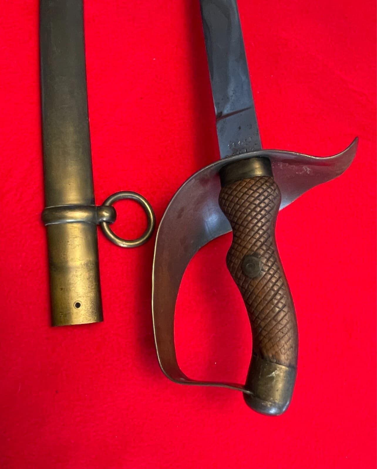 VINTAGE SPANISH 1896 PATTERN INFANTRY TROOPER SABER - 7