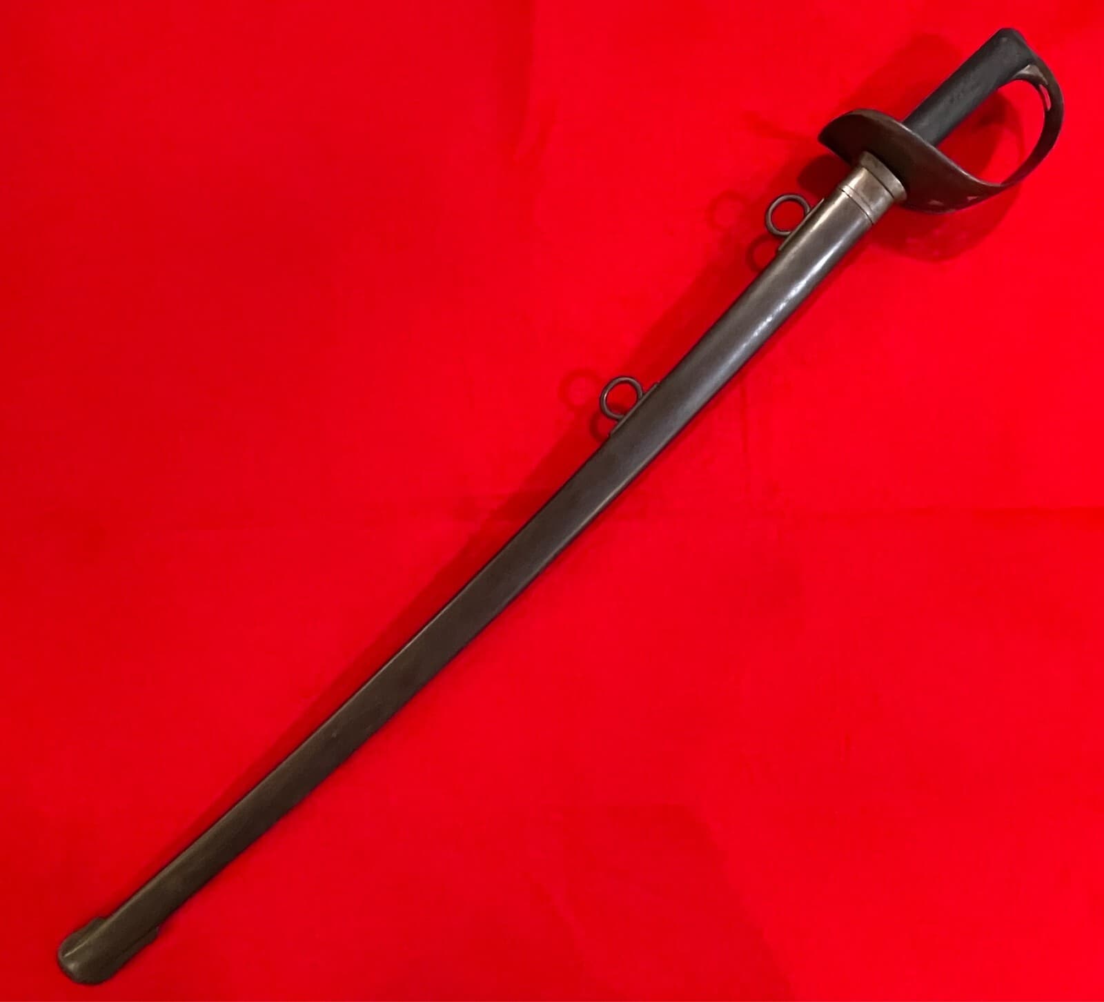 Original British P-1899 Cavalry Sword With Original Scabbard - 1