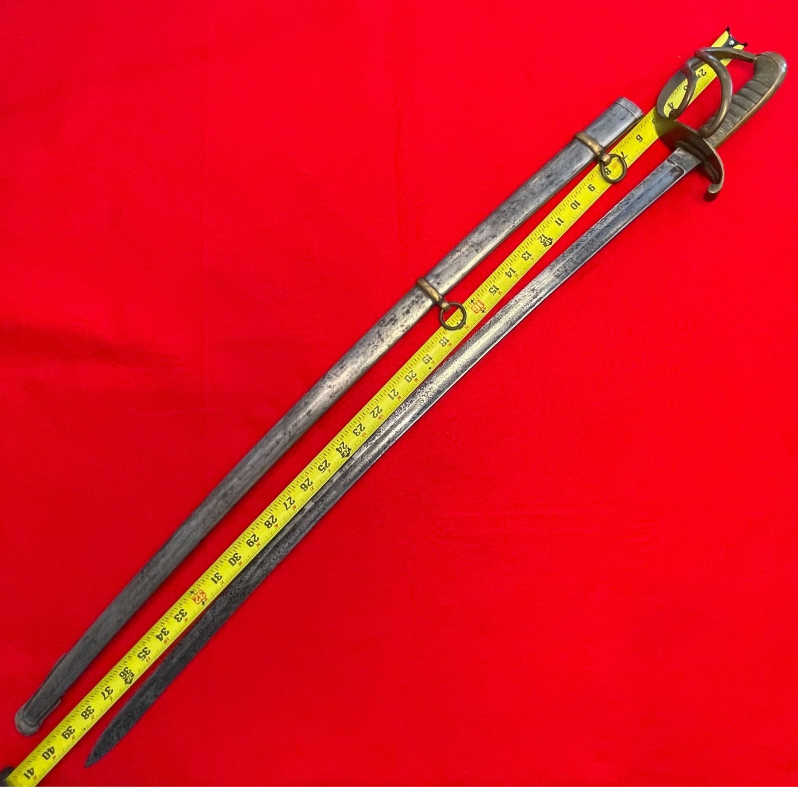 Original Austrian WW1 Cavalry Officer's Sword with Scabbard - 2