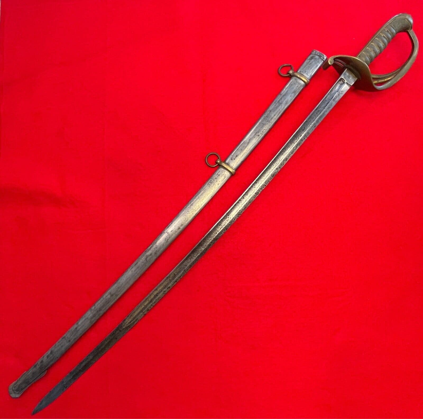 Original Austrian WW1 Cavalry Officer's Sword with Scabbard - 3