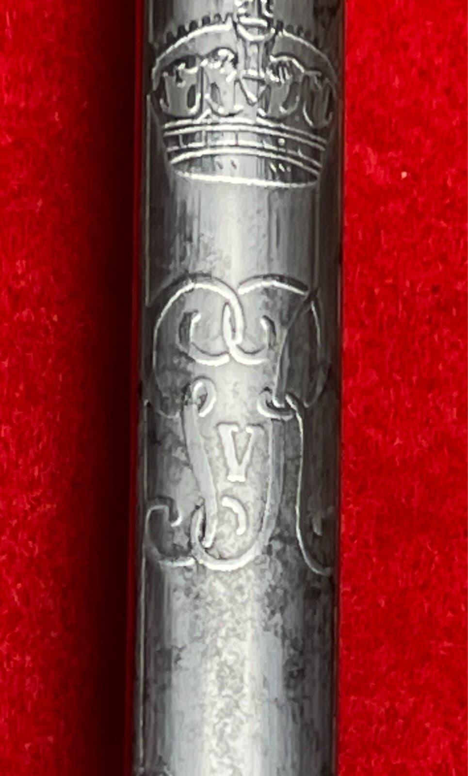 Original Antique British George 5th Officers Court Dress Sword - 6