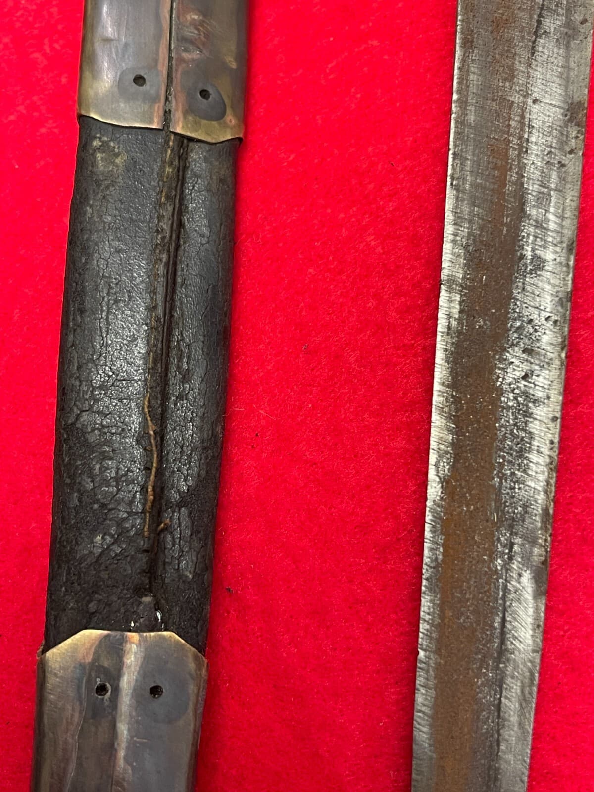 Antique American Revolution Large Naval Dagger (1700s) - 8