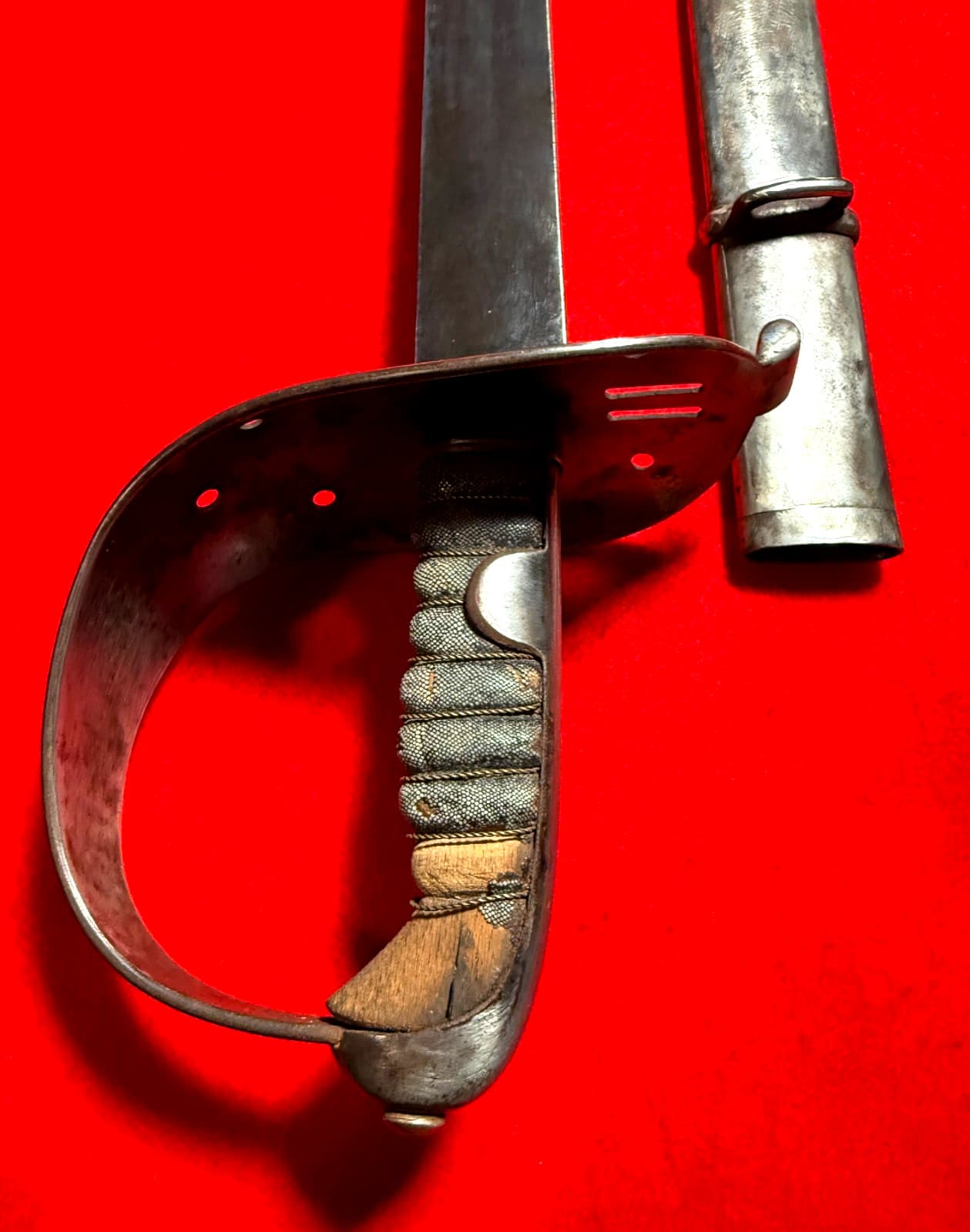 Original Very Rare Antique WWI Austrian Cavalry Officers Sword - 9