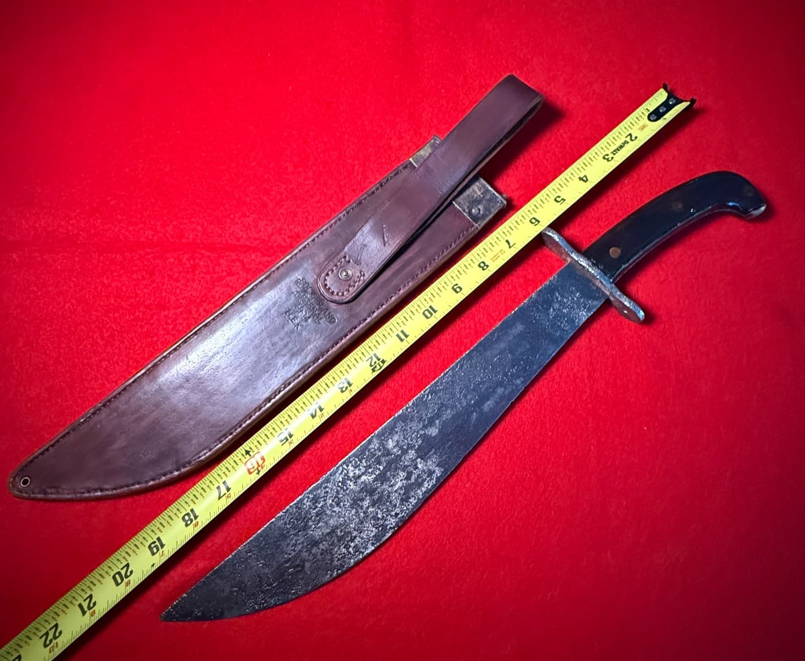 WW1 US M1909 BOLO KNIFE SPRINGFIELD ARMORY 1910 - 3
