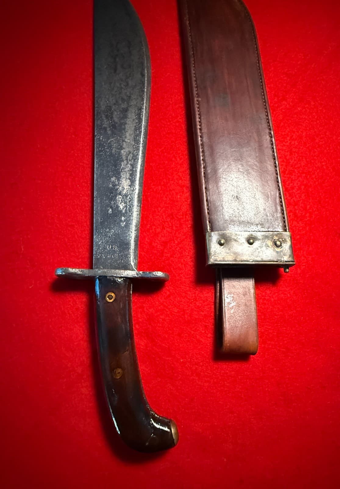 WW1 US M1909 BOLO KNIFE SPRINGFIELD ARMORY 1910 - 6