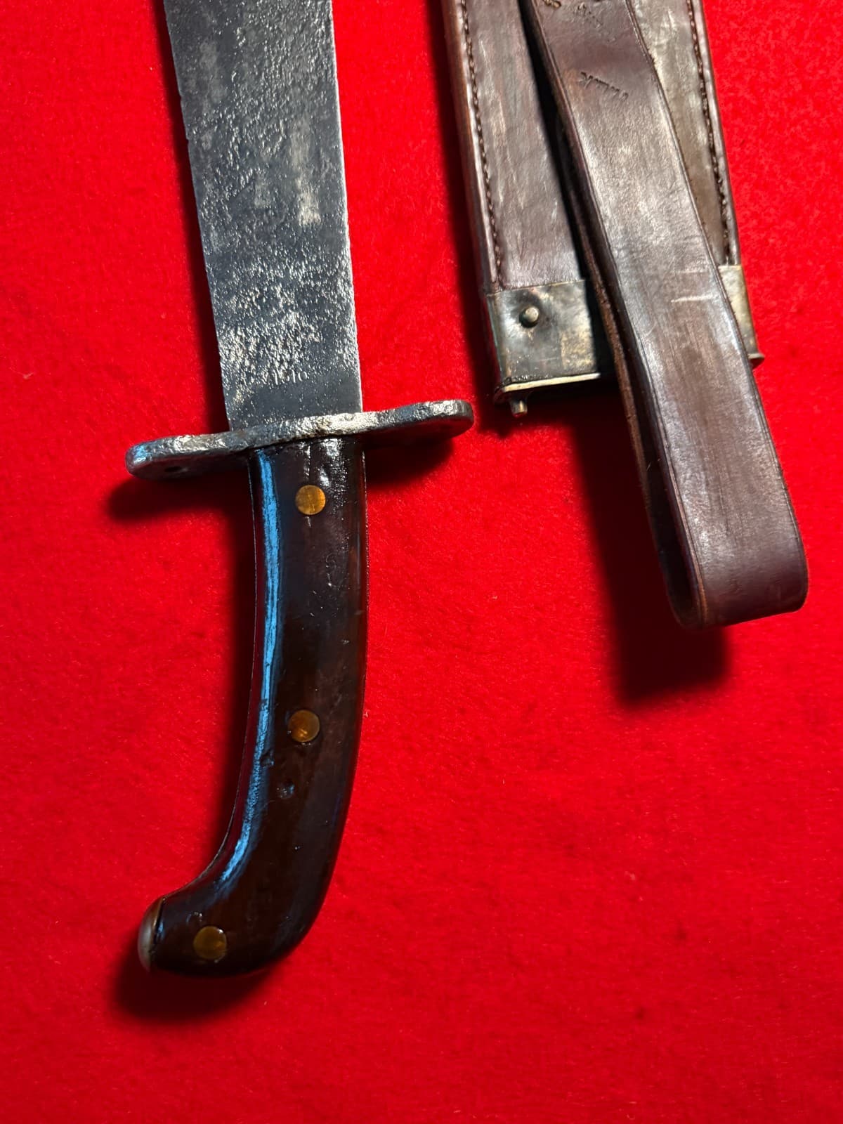 WW1 US M1909 BOLO KNIFE SPRINGFIELD ARMORY 1910 - 7