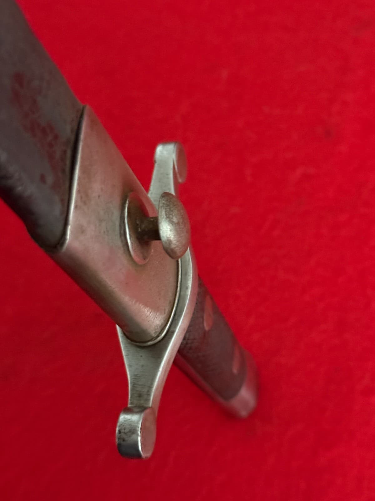 RARE Original Antique WW1 M1873 Spanish Short Artillery Sword - 11