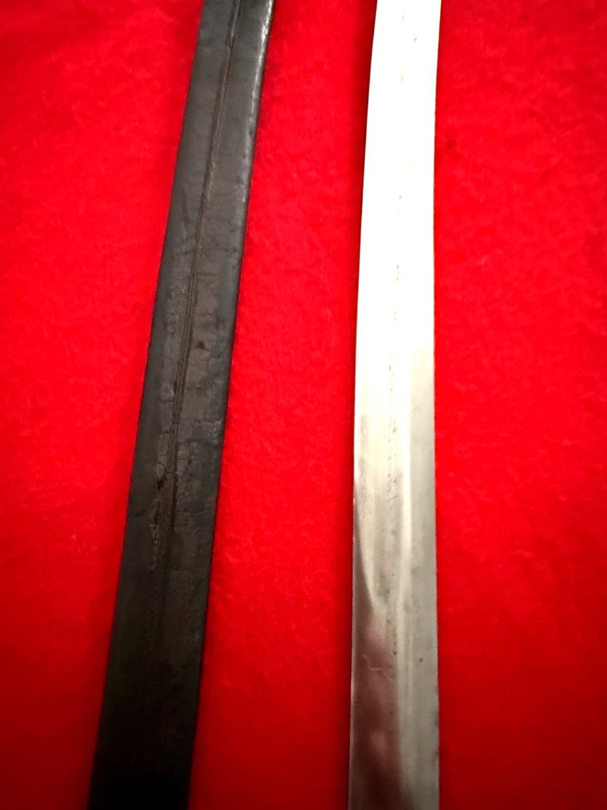 RARE Original Antique WW1 M1873 Spanish Short Artillery Sword - 6