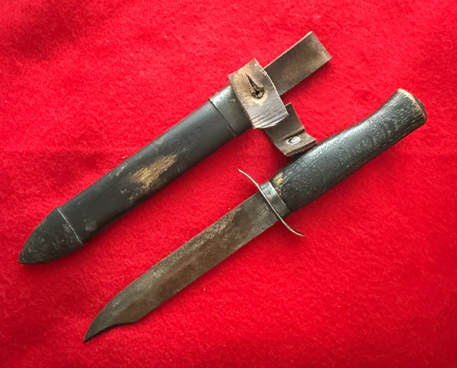 VERY RARE WWII RUSSIAN SOVIET 'NR-40' ZIK 1944 SCOUT KNIFE - 2