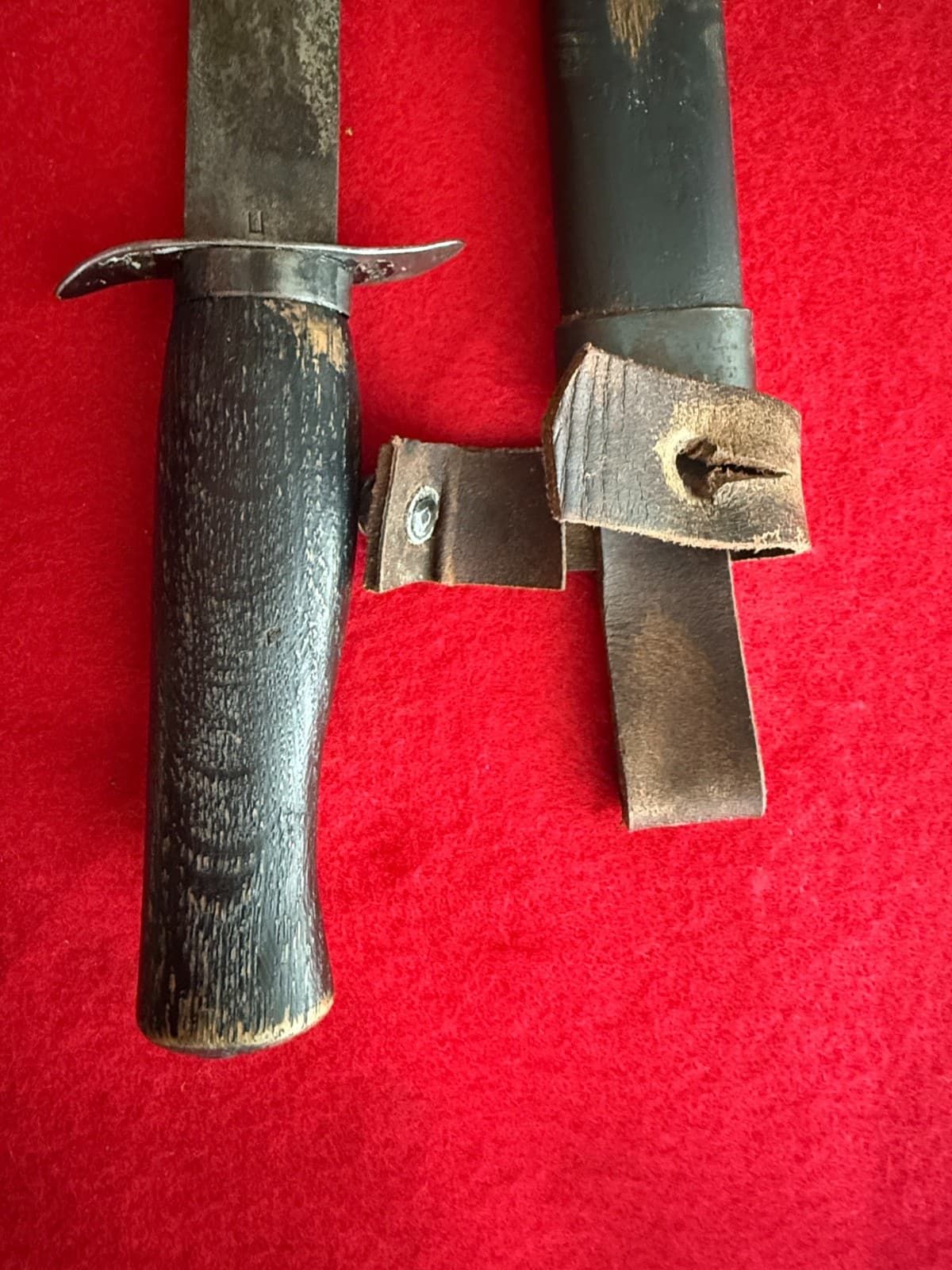 VERY RARE WWII RUSSIAN SOVIET 'NR-40' ZIK 1944 SCOUT KNIFE - 7