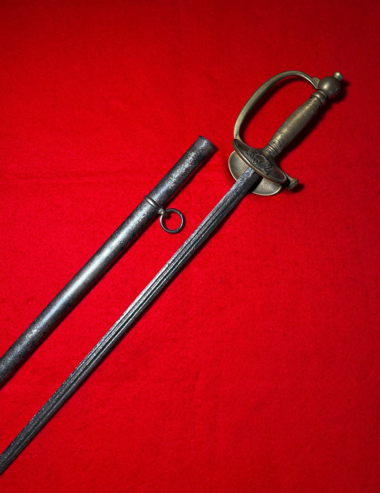 Antique Original French Officer's Sword Epee 1872 Pattern - 1