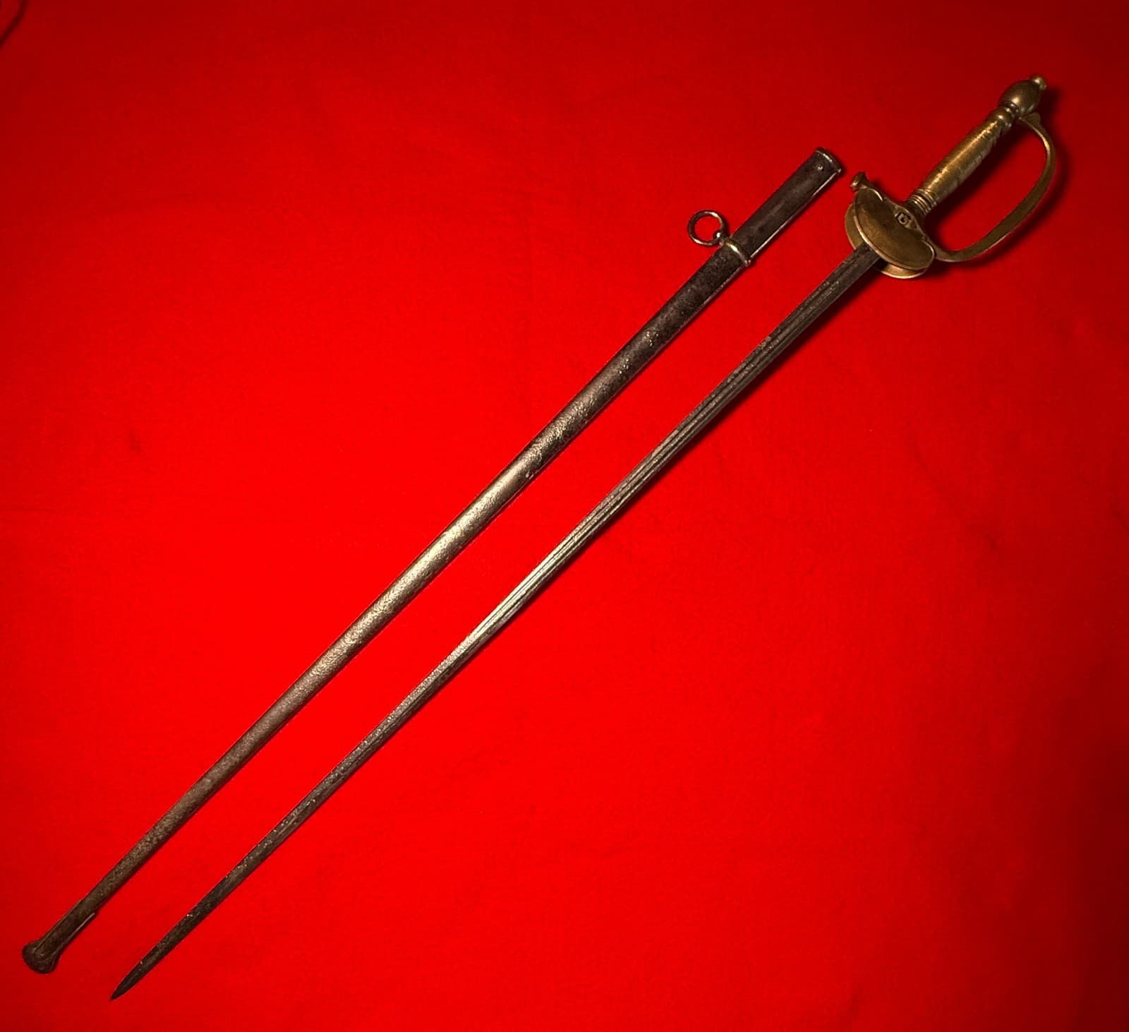 Antique Original French Officer's Sword Epee 1872 Pattern - 4